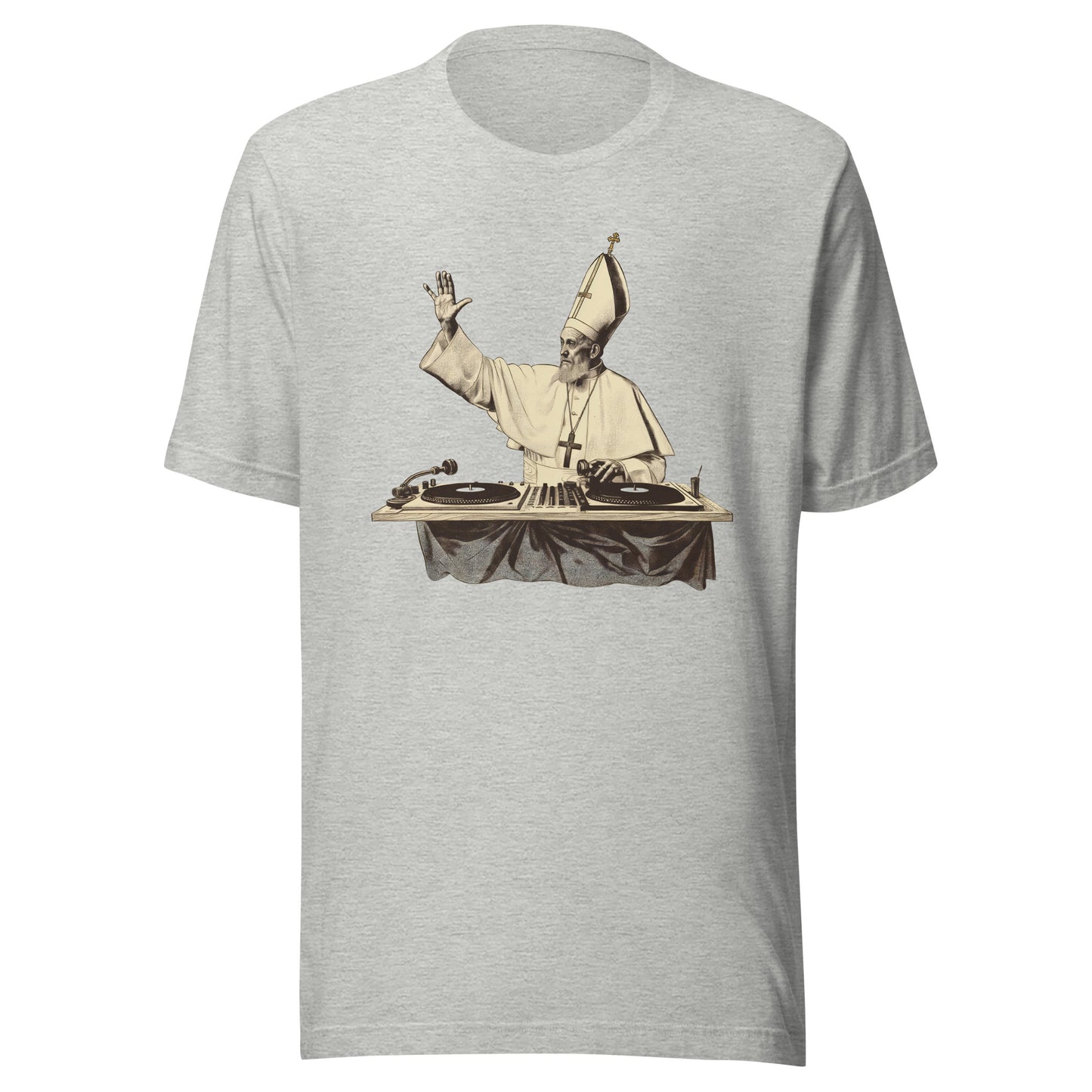 Gregory the Great Unisex t-shirt - ATHLETIC HEATHER