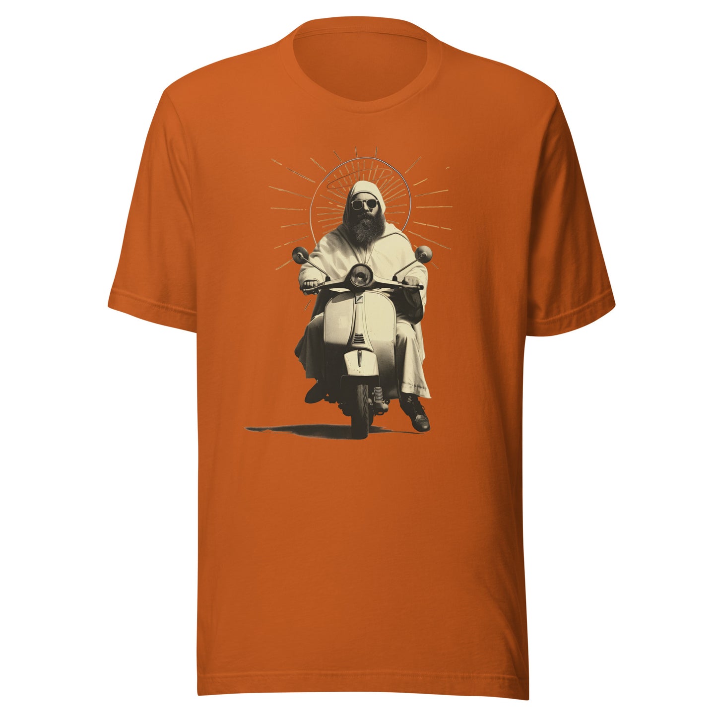 Saint Christopher Unisex t-shirt - HEATHER AUTUMN