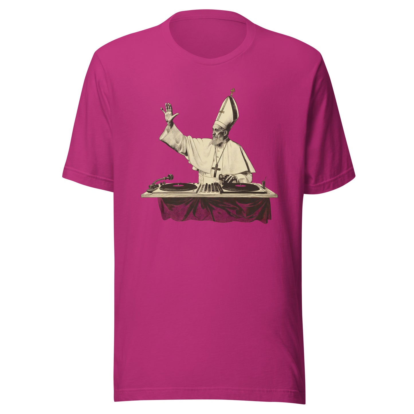 Gregory the Great Unisex t-shirt - BERRY