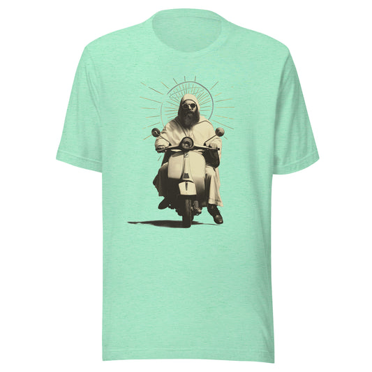 Saint Christopher Unisex t-shirt - HEATHER MINT