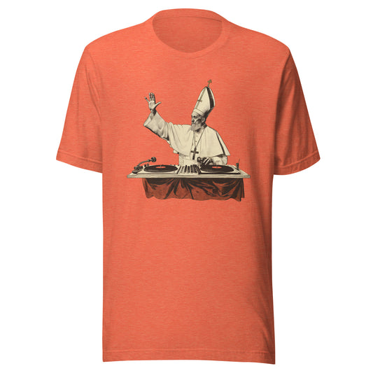 Gregory the Great Unisex t-shirt - HEATHER ORANGE