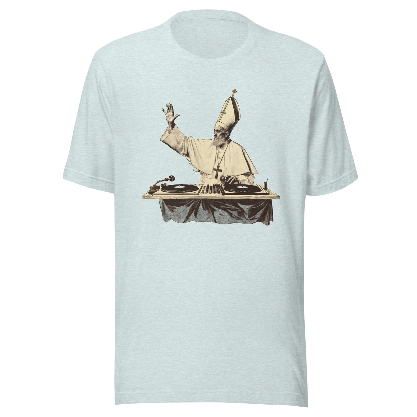 Gregory the Great Unisex t-shirt - HEATHER PRISM ICE BLUE