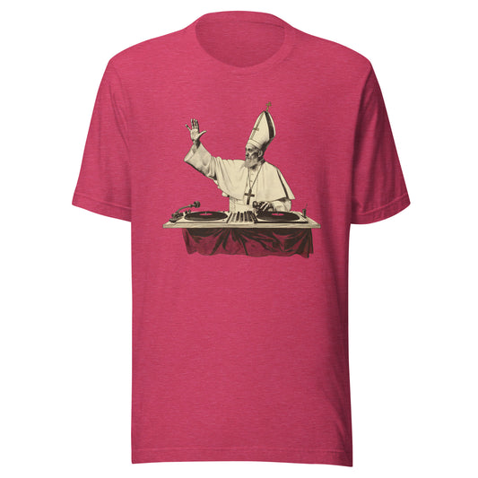 Gregory the Great Unisex t-shirt - HEATHER RASPBERRY