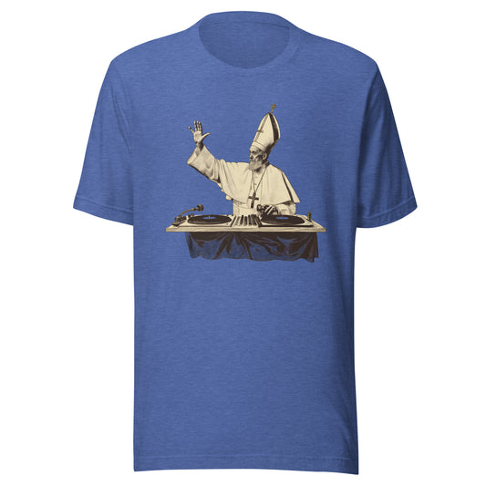 Gregory the Great Unisex t-shirt - HEATHER TRUE ROYAL