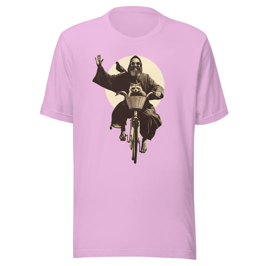 Saint Francis Unisex t-shirt - LILAC