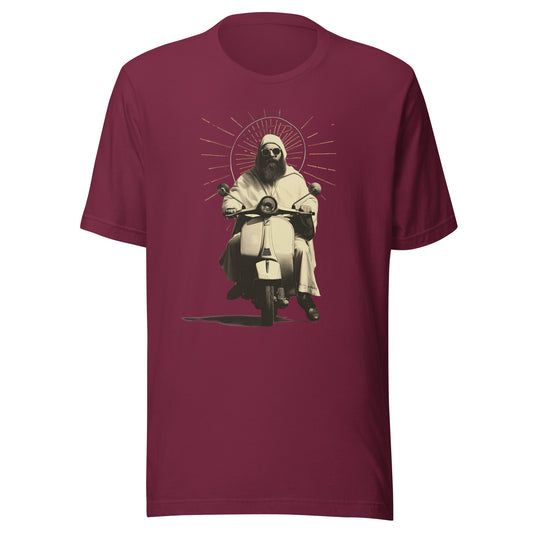 Saint Christopher Unisex t-shirt - MAROON