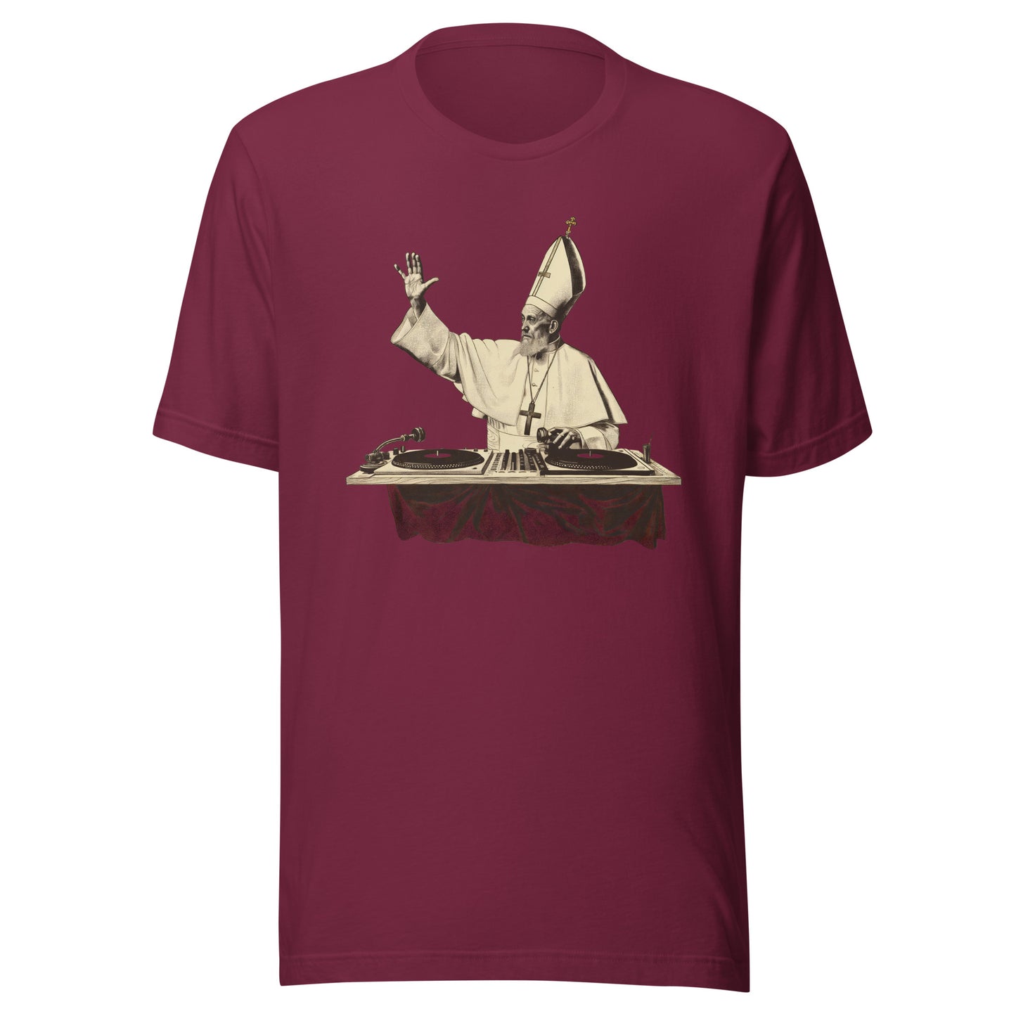 Gregory the Great Unisex t-shirt - MAROON