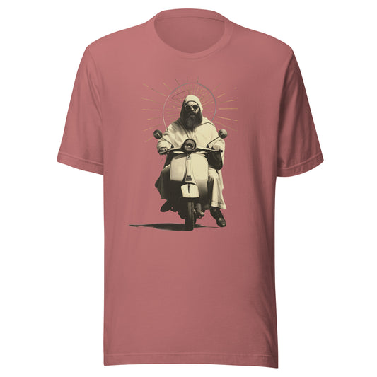 Saint Christopher Unisex t-shirt - MAUVE