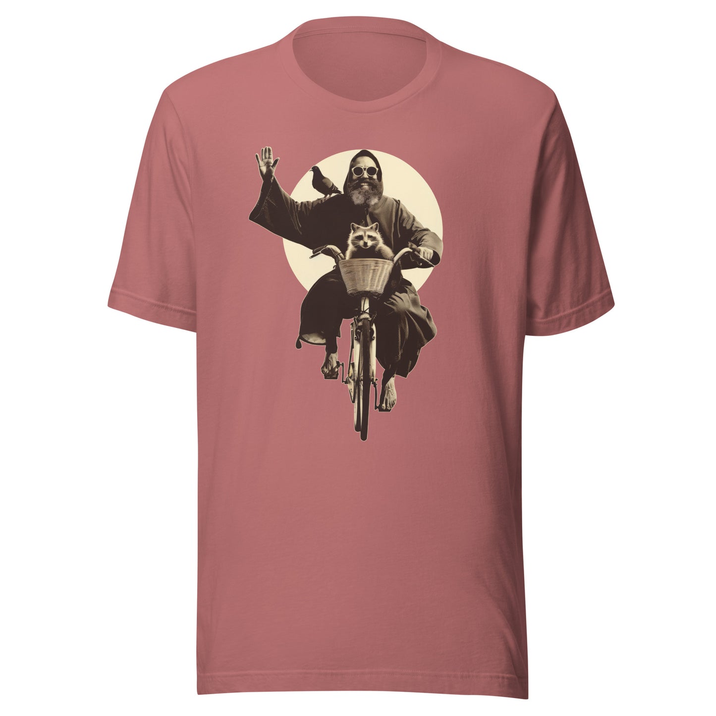 Saint Francis Unisex t-shirt - MAUVE