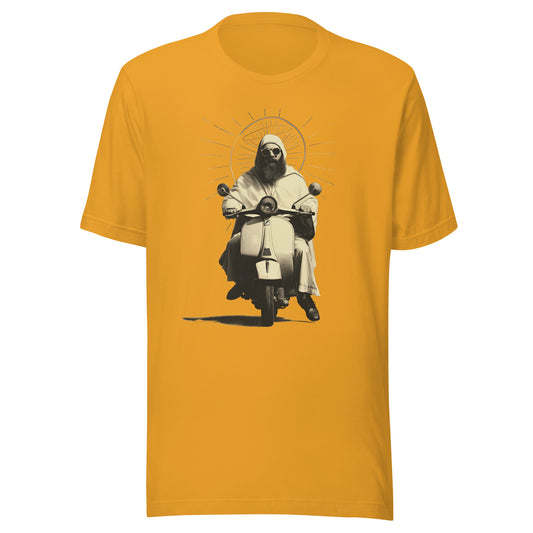 Saint Christopher Unisex t-shirt - MUSTARD