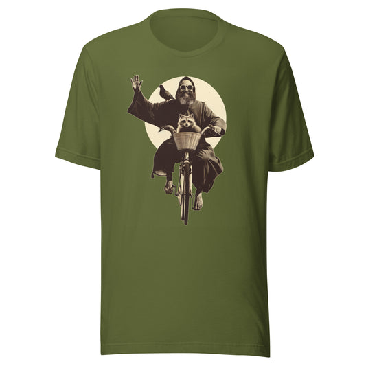 Saint Francis Unisex t-shirt - OLIVE