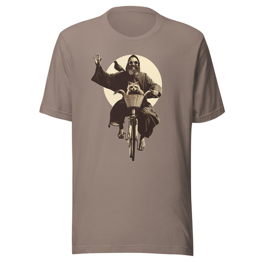 Saint Francis Unisex t-shirt - PEBBLE