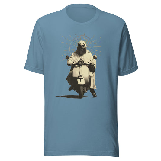 St. Christopher Unisex t-shirt – STEEL BLUE