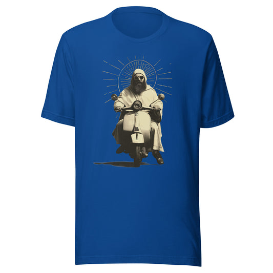 Saint Christopher Unisex t-shirt - TRUE ROYAL