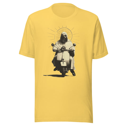 Saint Christopher Unisex t-shirt - YELLOW