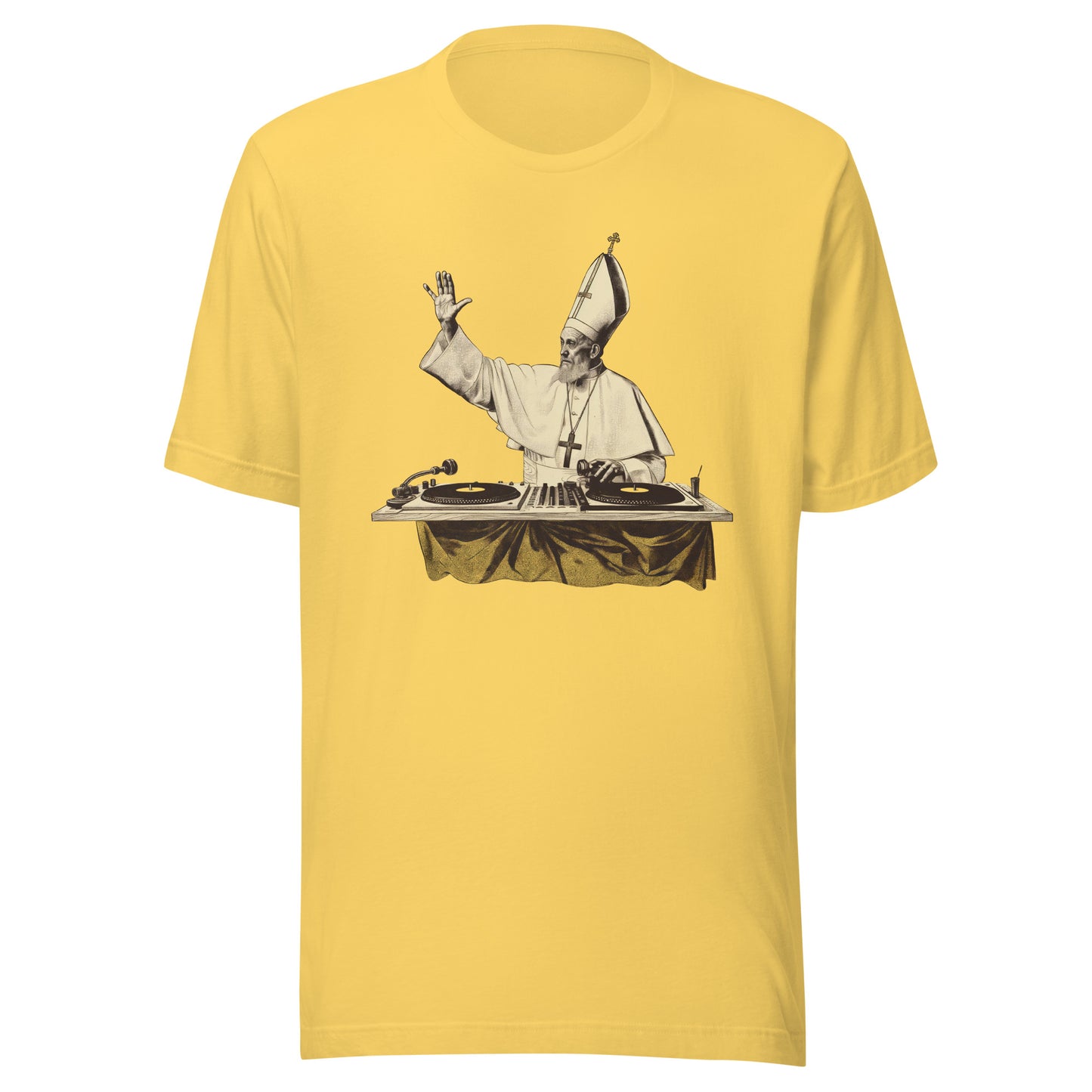 Gregory the Great Unisex t-shirt - YELLOW